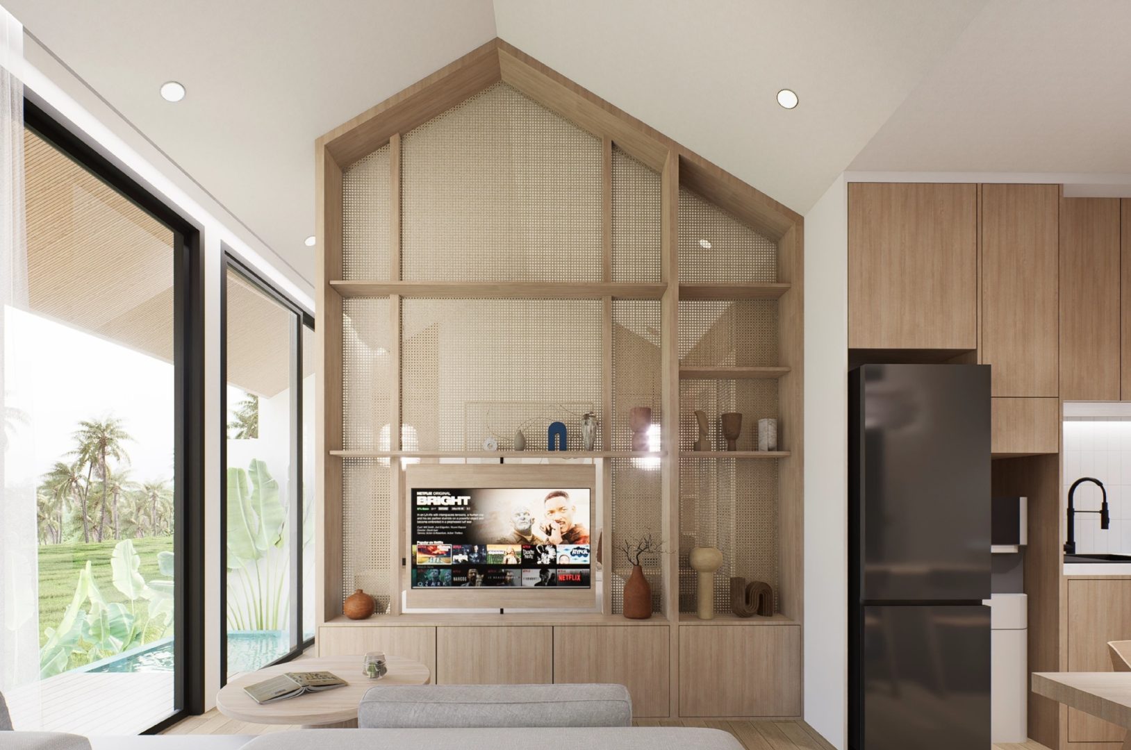 Comparison of what a Tallinn apartment budget gets you in Bali