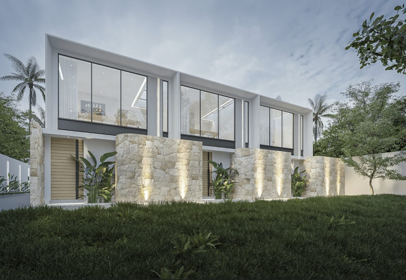 Temple Heights loft-villas in Canggu