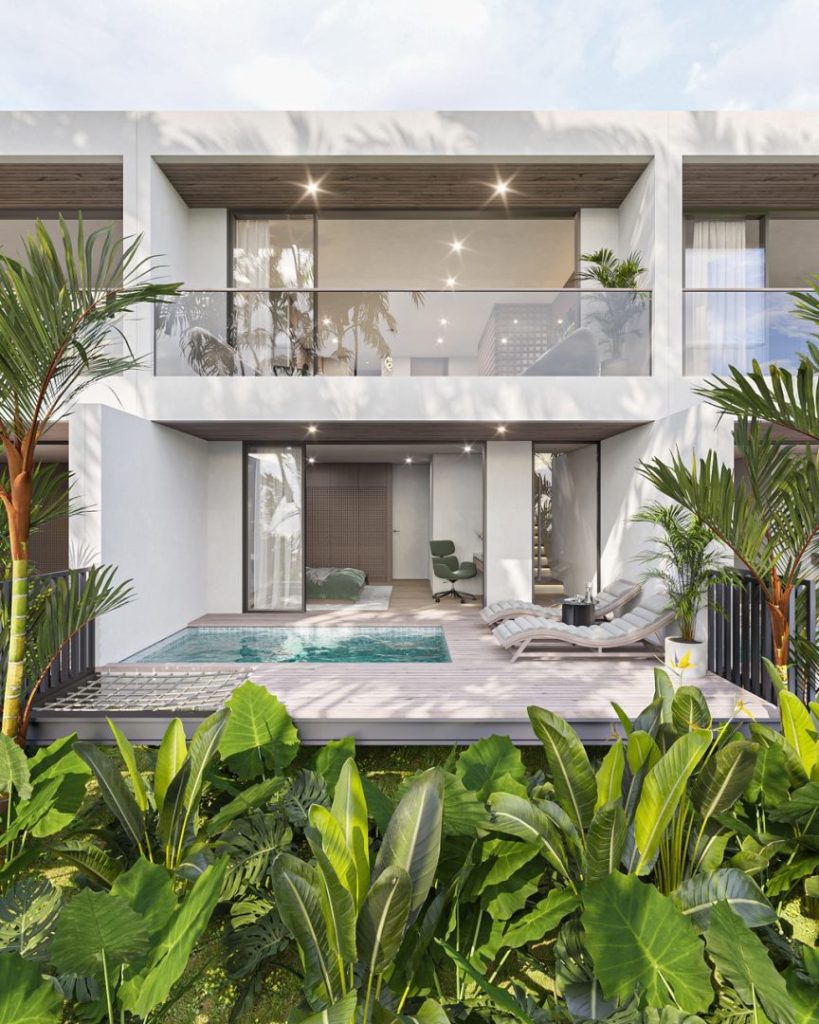 Temple Heights Bali villa development in Padonan Canggu Bali β Investland Bali Properties